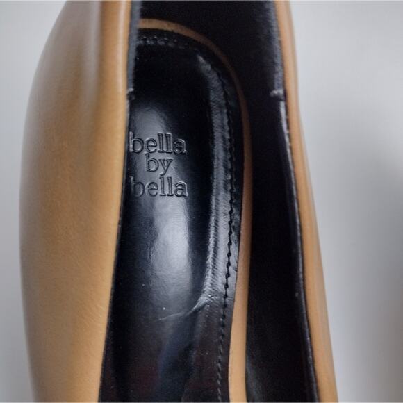 Dress heels sz 9.5M Brown Leather - Picture 9 of 11